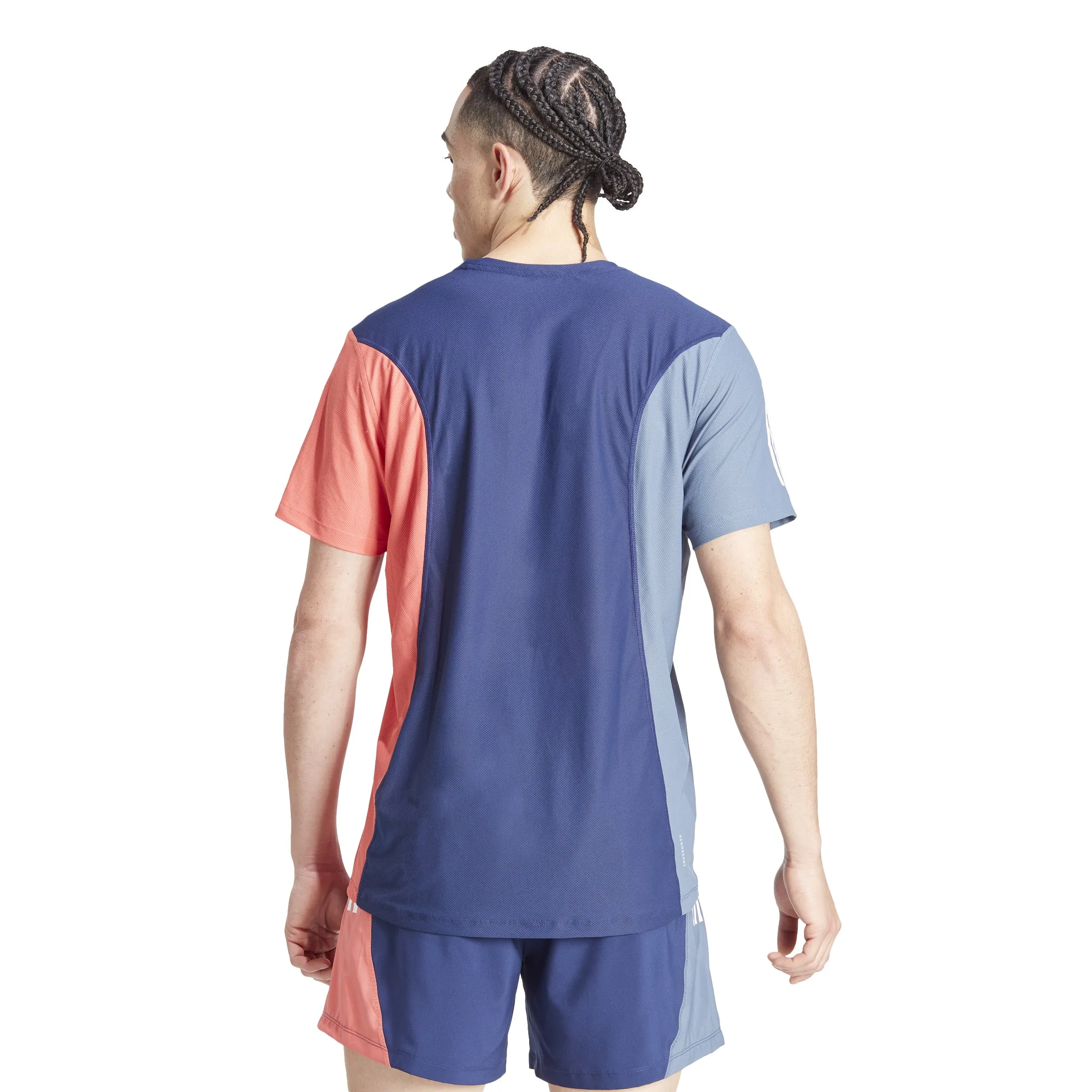 adidas - Men - OTR CB Tee - Dark Blue/Pink/LSC
