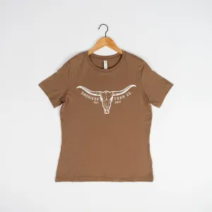 AFC Skull Brown Tee