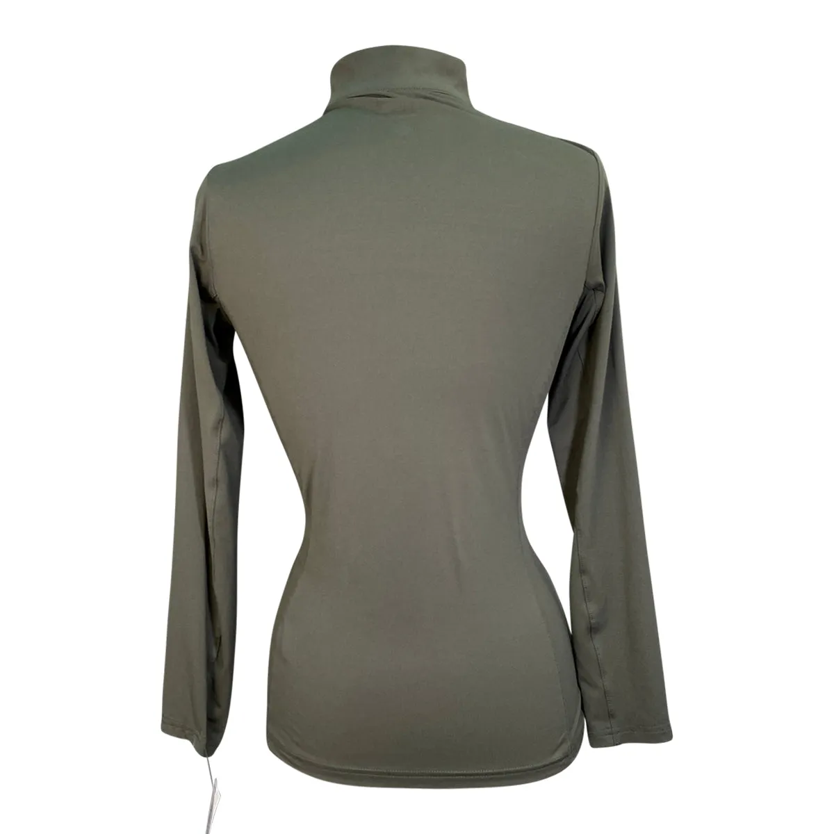Arista Equestrian 1/4 Zip Shirt in Forest - Women's Small