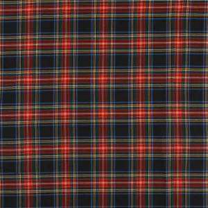 Bamboo Plaid - LORNA - 002 - Black