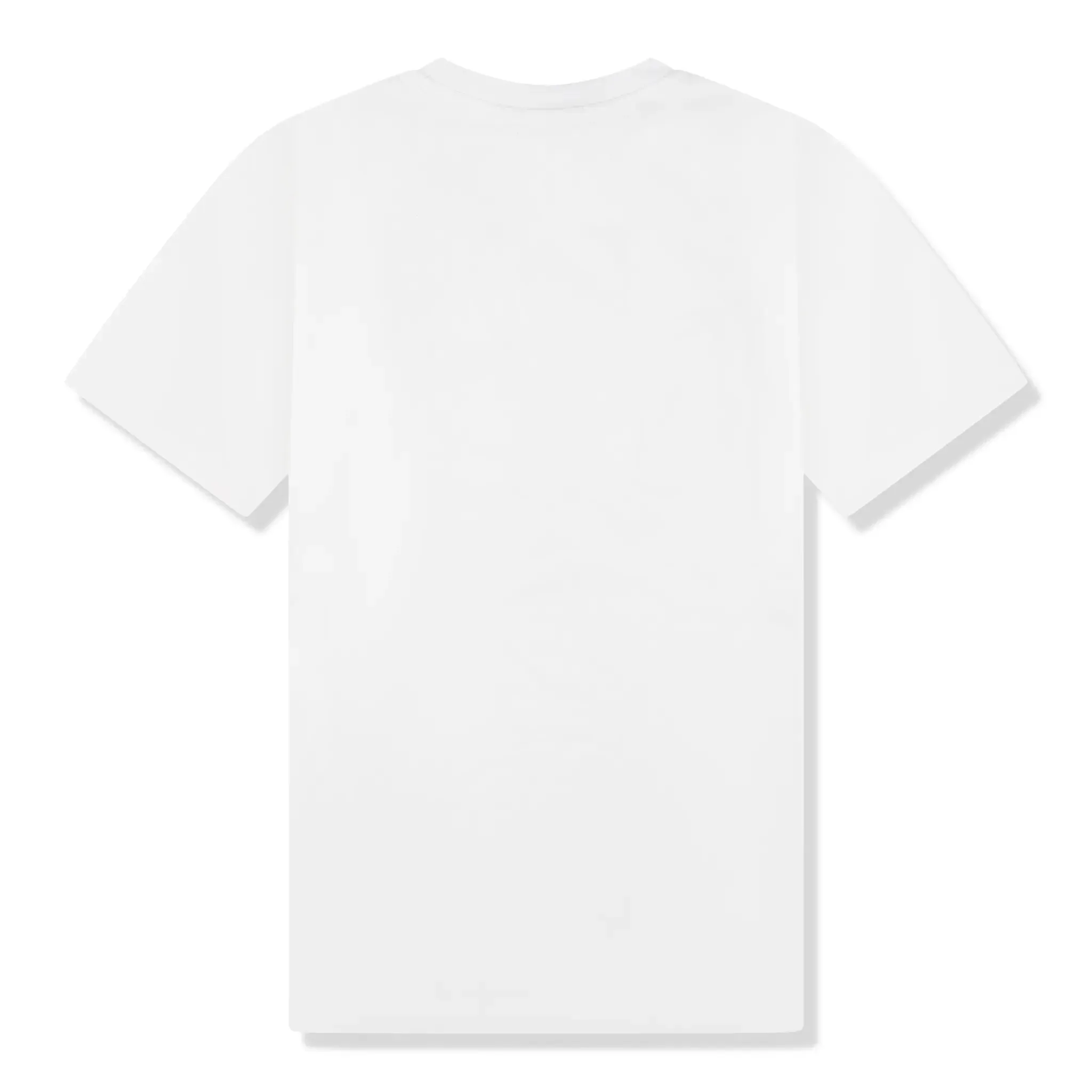 Belier Illusion Print White Light Blue Pocket T Shirt