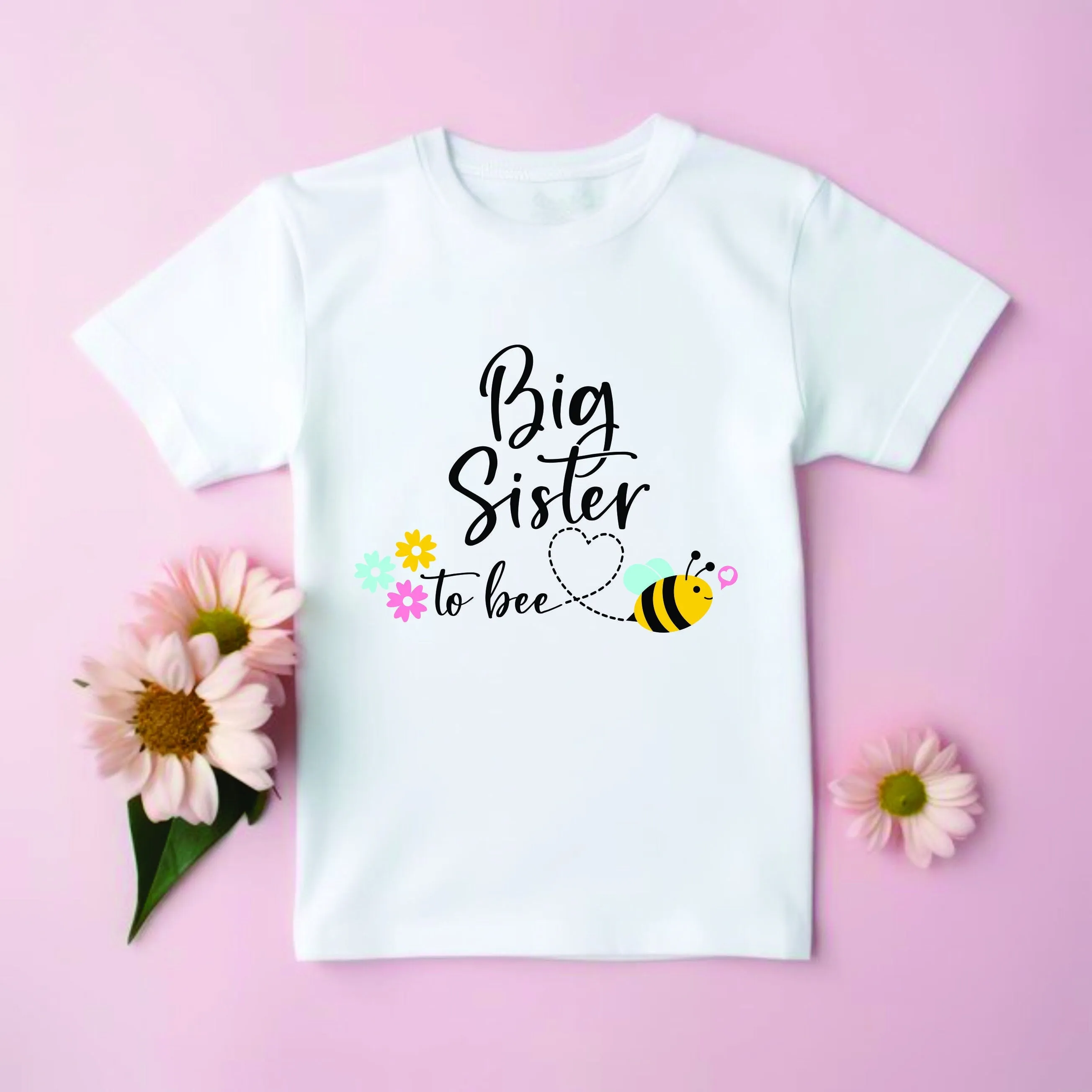 Big Sister To Bee announcement T-shirt - I'm going to be a Big Sister announcement T-Shirt