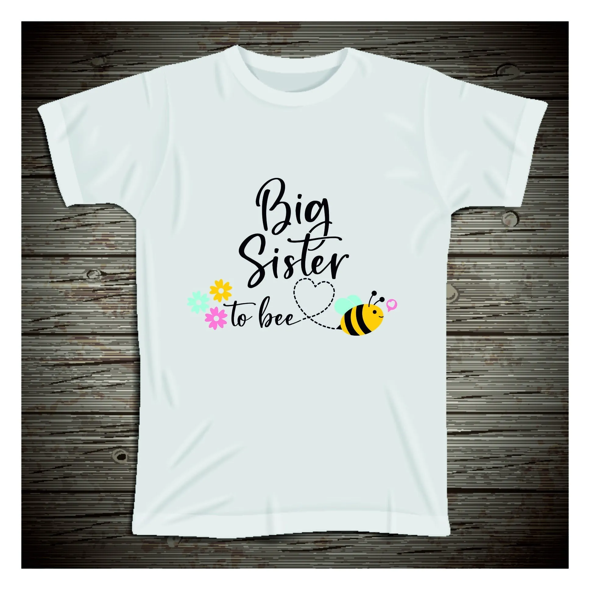 Big Sister To Bee announcement T-shirt - I'm going to be a Big Sister announcement T-Shirt