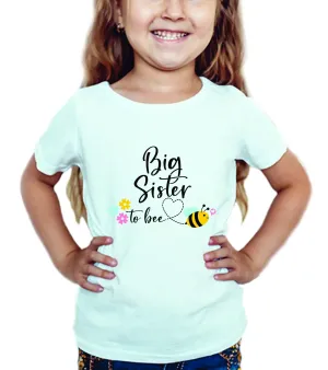 Big Sister To Bee announcement T-shirt - I'm going to be a Big Sister announcement T-Shirt