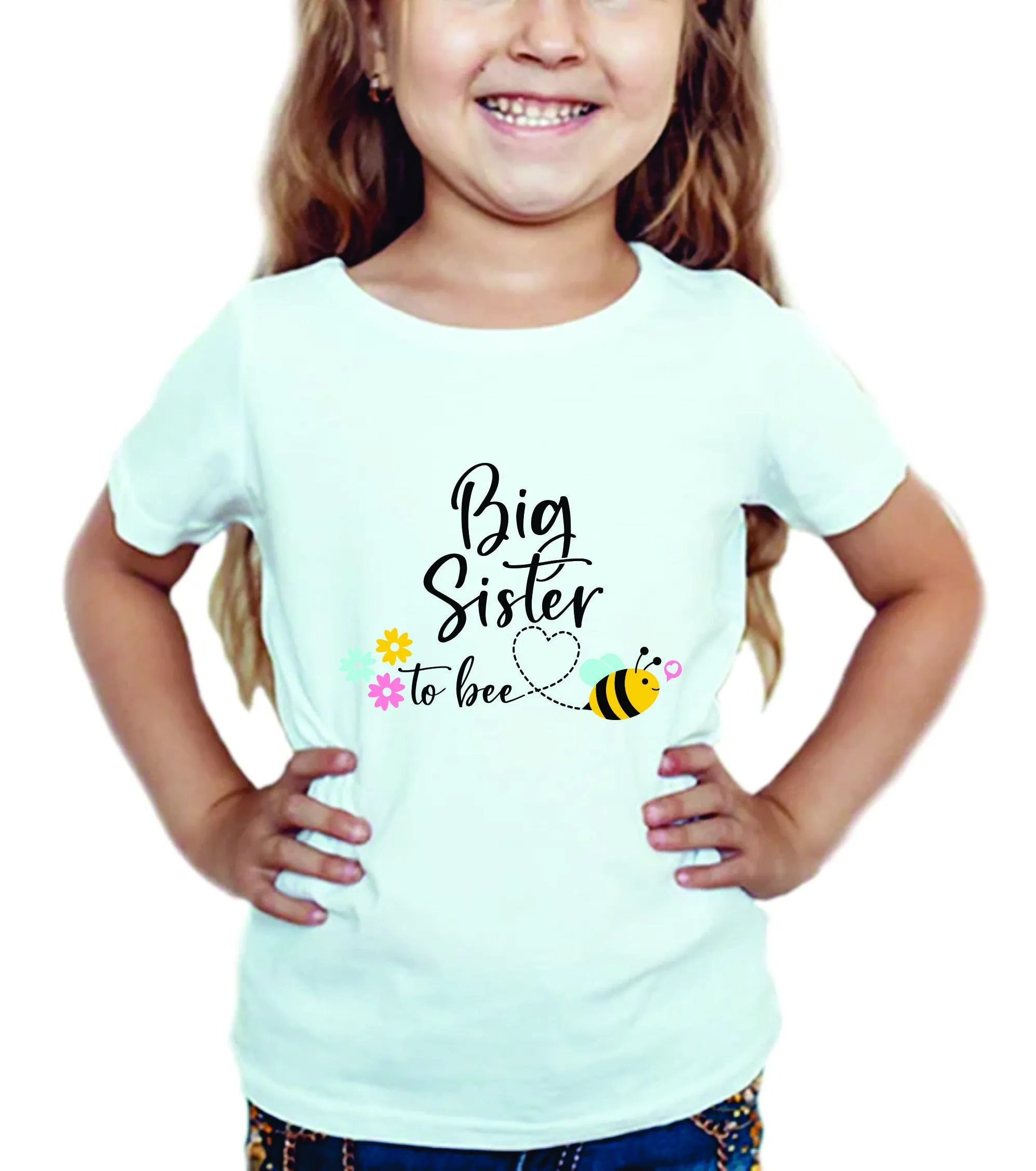 Big Sister To Bee announcement T-shirt - I'm going to be a Big Sister announcement T-Shirt