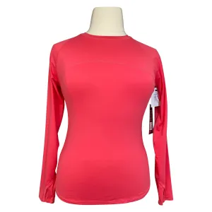 BloqUV Drawstring Crew Top  in Watermelon - Women's Small