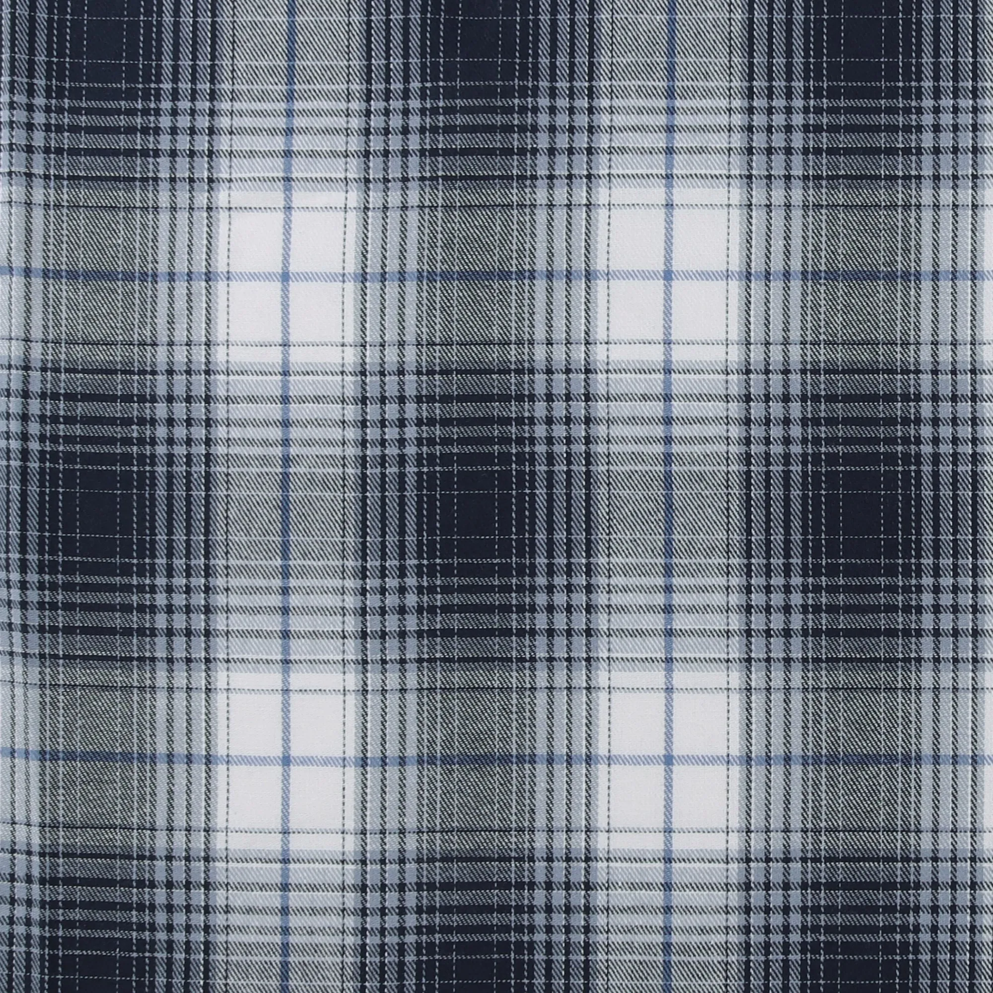 Brushed Cotton Plaid - NOAH - 037 - Blue
