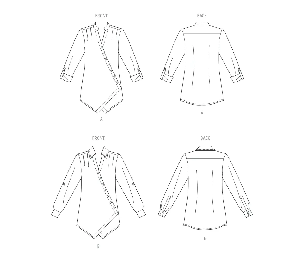 Butterick Shirts B6980