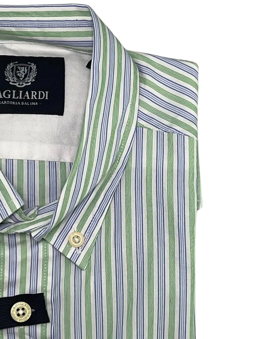 Cactus Weekend Blue Multistripe Shirt