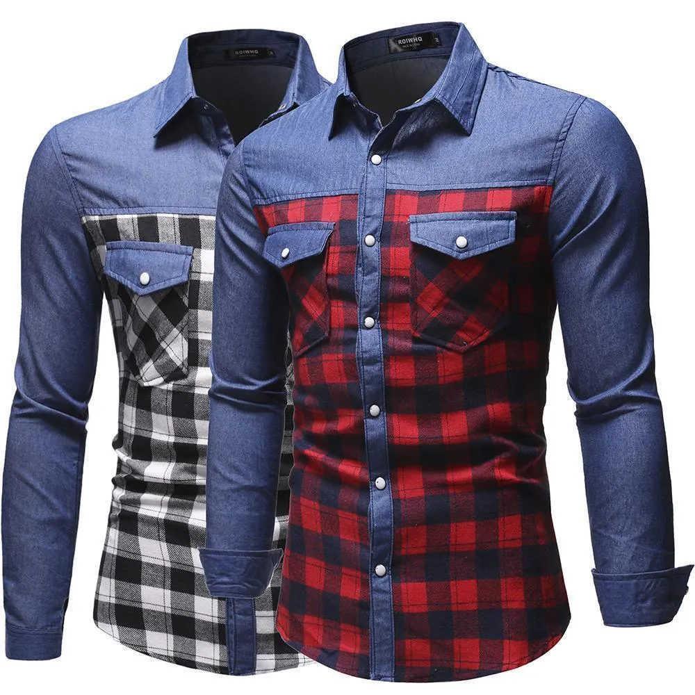 Casual Denim Shirt For Men