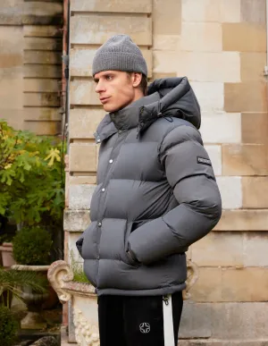 Charcoal Puffer Jacket