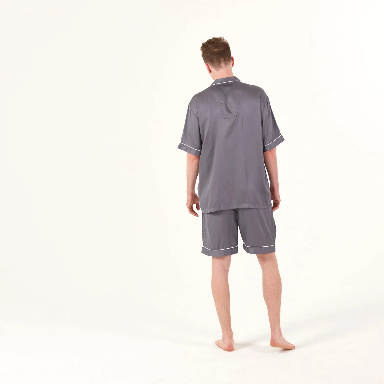 CleanBamboo® Sateen Short Sleeve PJ Shirt