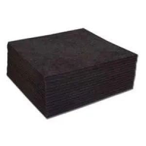CLEARANCE - Black Medium Weight (2.5 oz.) Cutaway 14" x 16" Pre-Cut Backing (100 Pack)