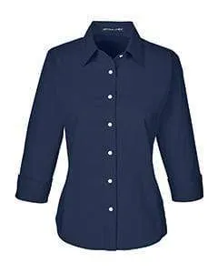 Devon & Jones -Women's Perfect Fit™ 3/4 Sleeve Stretch Poplin Blouse