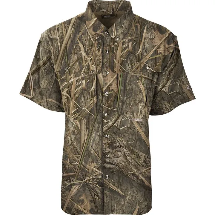 Drake Camo Flyweight Wingshooter's Shirt