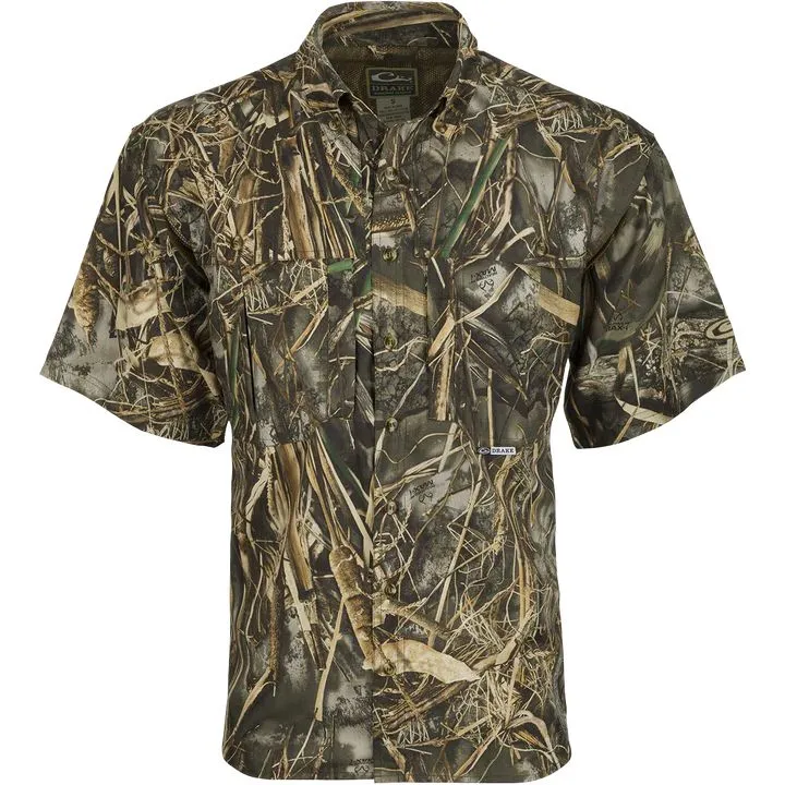 Drake Camo Flyweight Wingshooter's Shirt