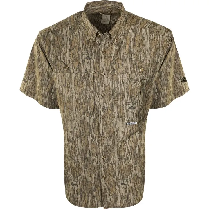 Drake Camo Flyweight Wingshooter's Shirt