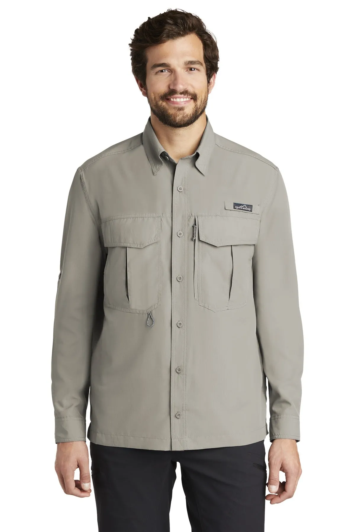 Eddie Bauer - Long Sleeve Performance Fishing Shirt. EB600