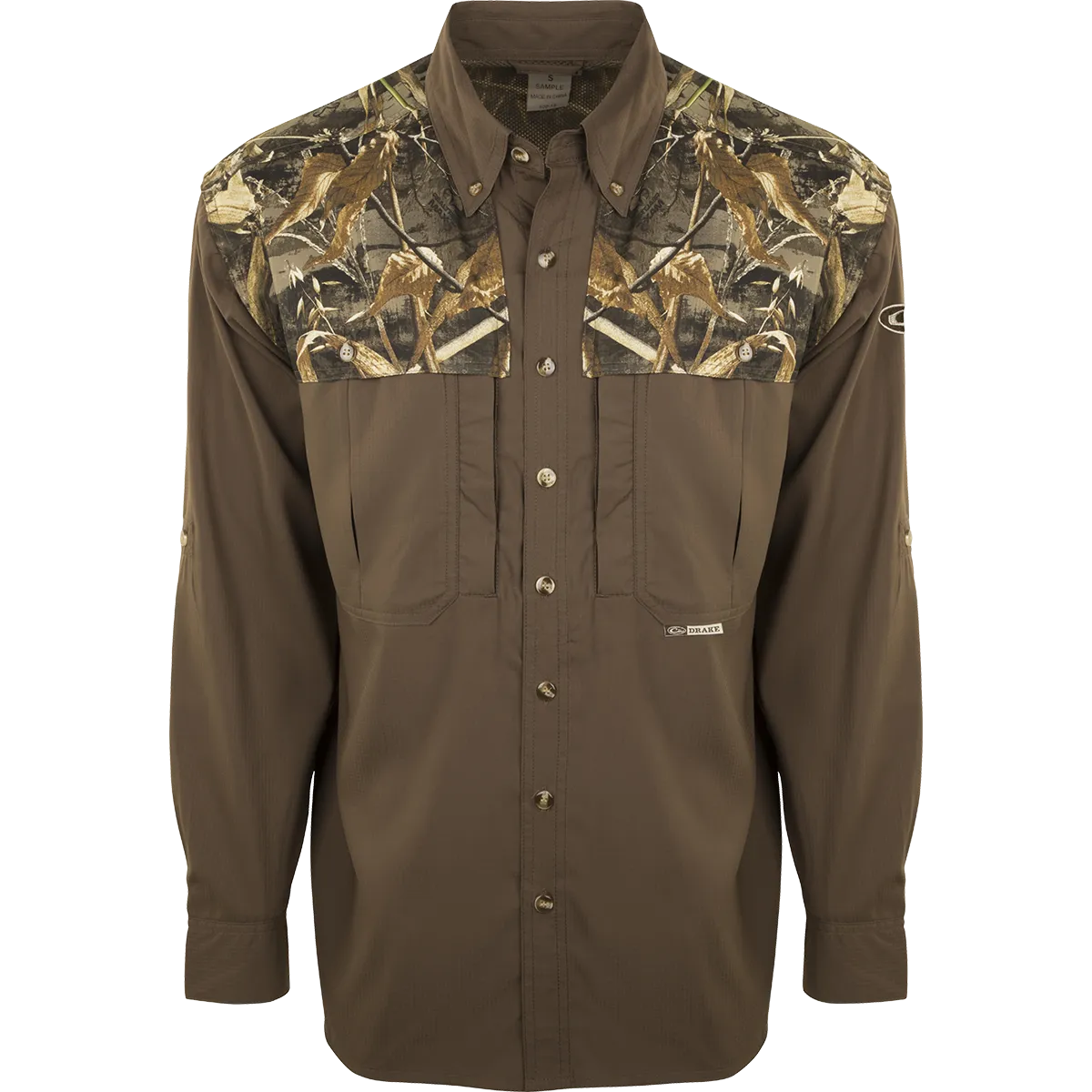 EST Two-Tone Camo Flyweight Wingshooter's Shirt L/S