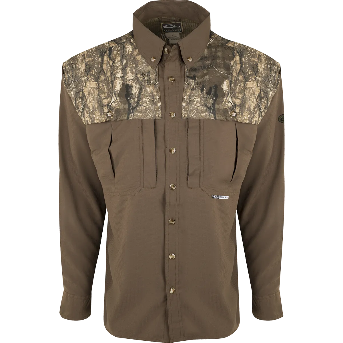 EST Two-Tone Camo Flyweight Wingshooter's Shirt L/S