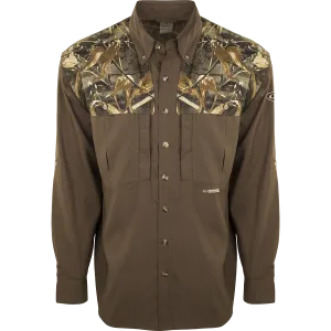 EST Two-Tone Camo Flyweight Wingshooter's Shirt L/S
