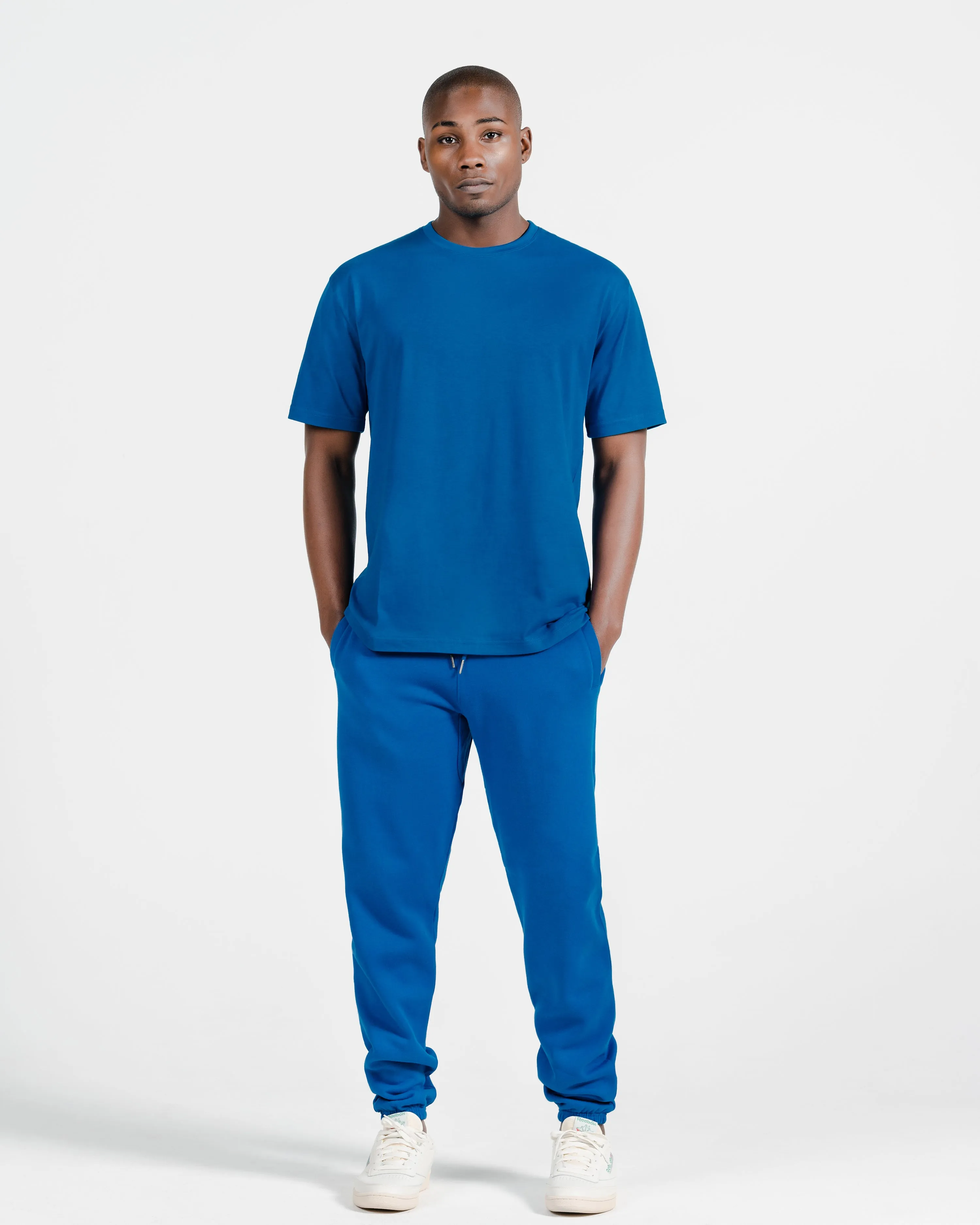 French Blue American Grown Supima® 100% Cotton 6oz T-Shirt
