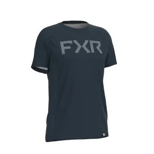 FXR Mens Attack UPF T-Shirt Dark Steel Blue