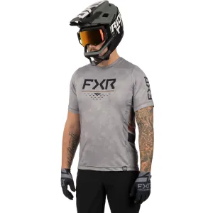 FXR ProFlex UPF Short Sleeve Jersey T-Shirt Grey/Copper