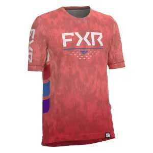 FXR ProFlex UPF Short Sleeve Jersey T-Shirt Melon Blast Pink