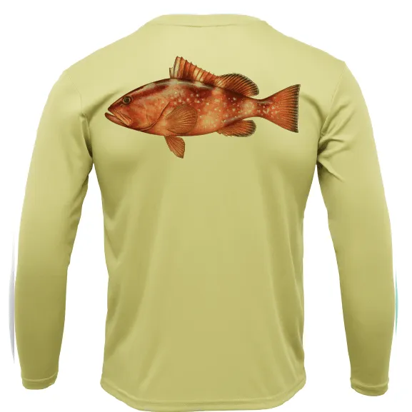 Grouper Long Sleeve UPF 50  Dry-Fit Shirt
