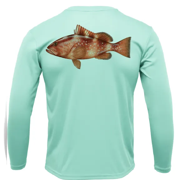 Grouper Long Sleeve UPF 50  Dry-Fit Shirt