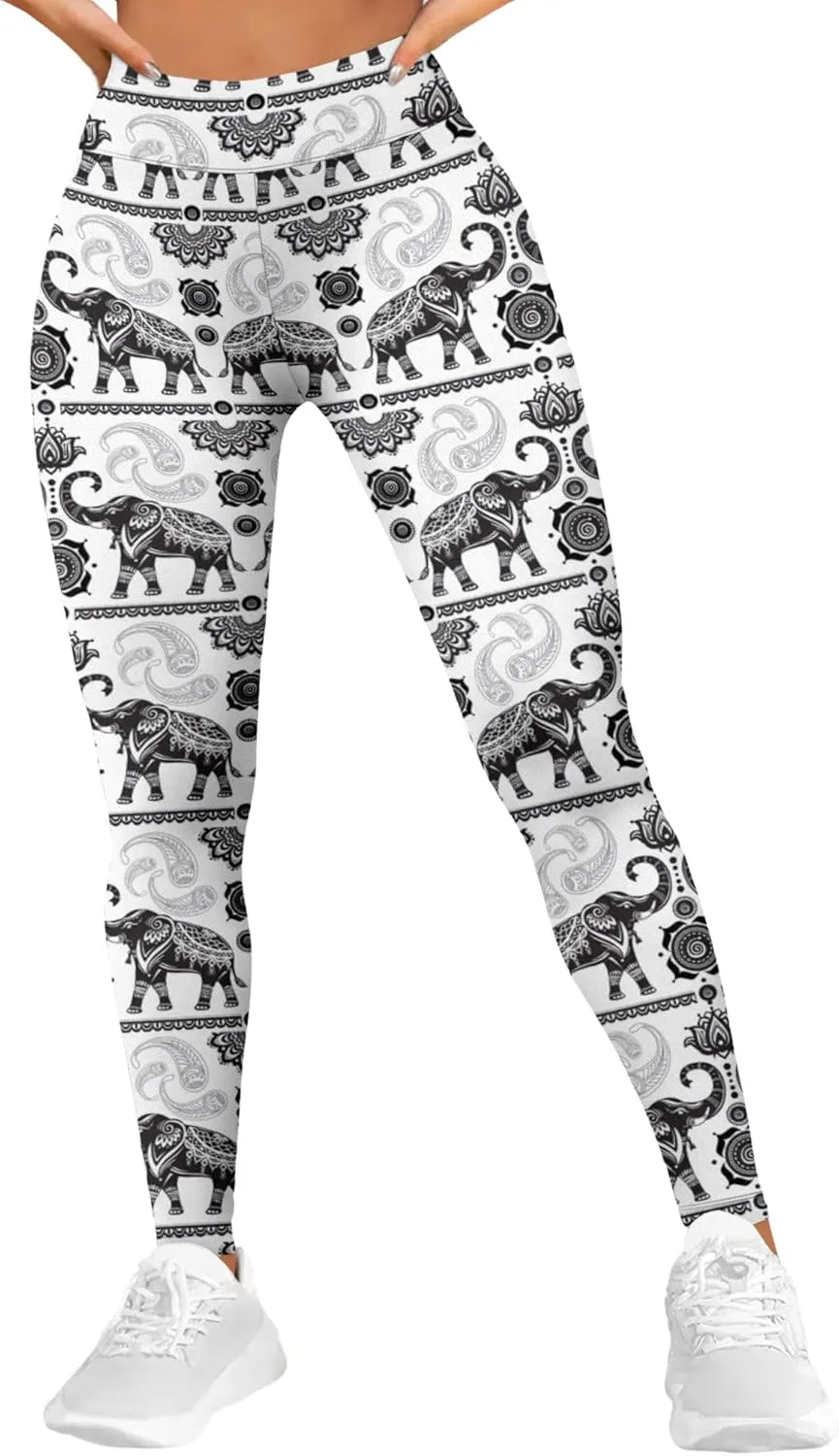 High Waisted Funny Printed Leggings for Women Womens Yoga Pants