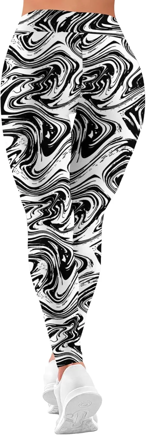 High Waisted Funny Printed Leggings for Women Womens Yoga Pants