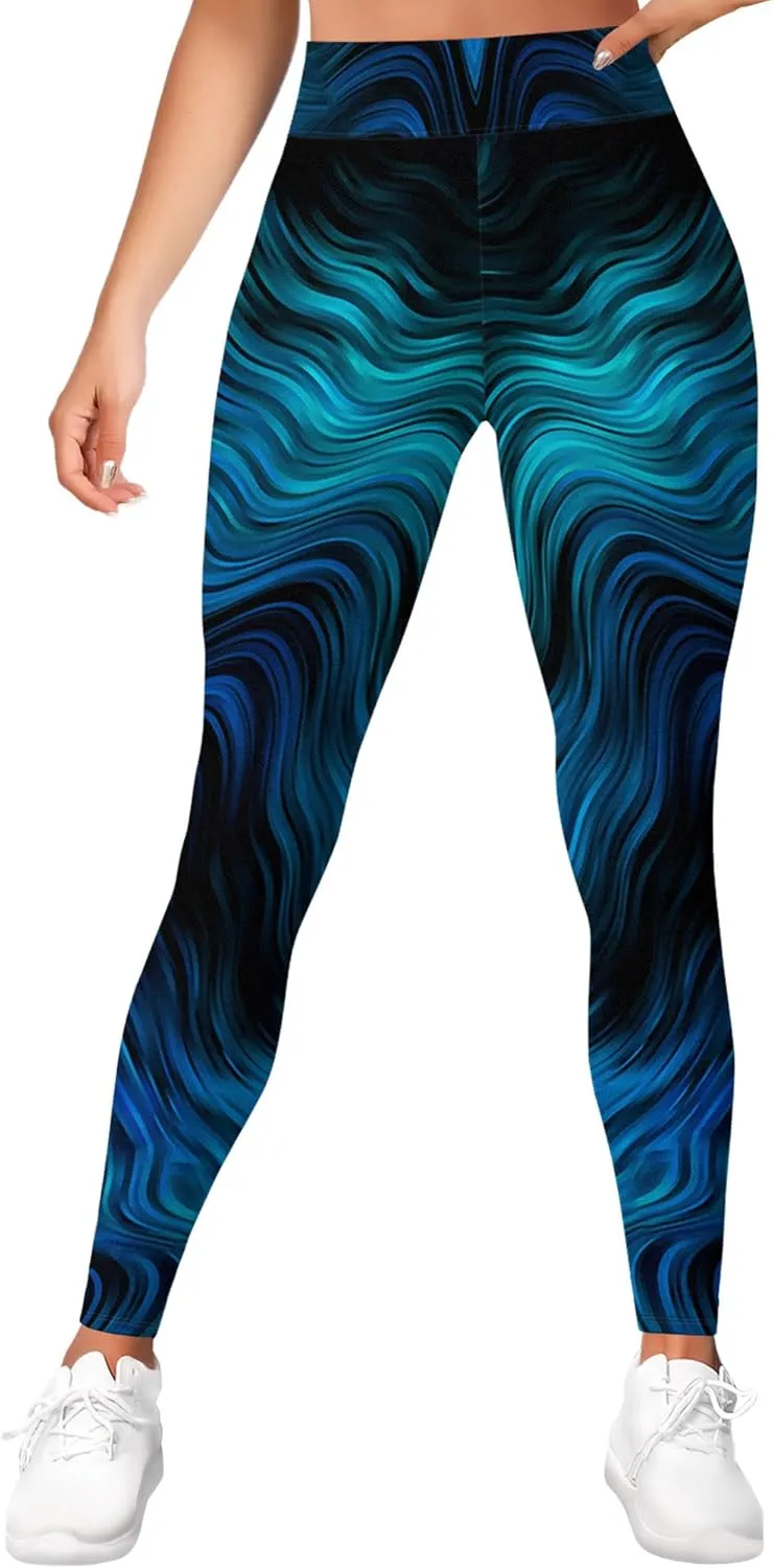 High Waisted Funny Printed Leggings for Women Womens Yoga Pants