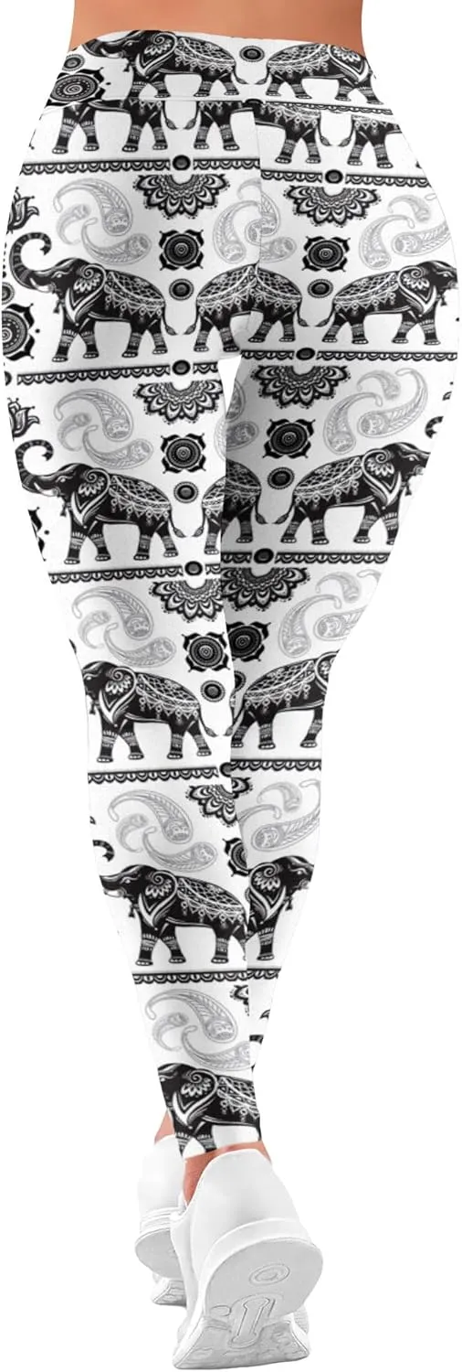 High Waisted Funny Printed Leggings for Women Womens Yoga Pants