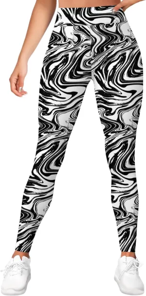 High Waisted Funny Printed Leggings for Women Womens Yoga Pants