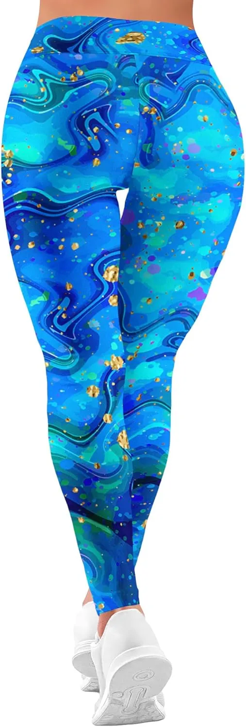 High Waisted Funny Printed Leggings for Women Womens Yoga Pants