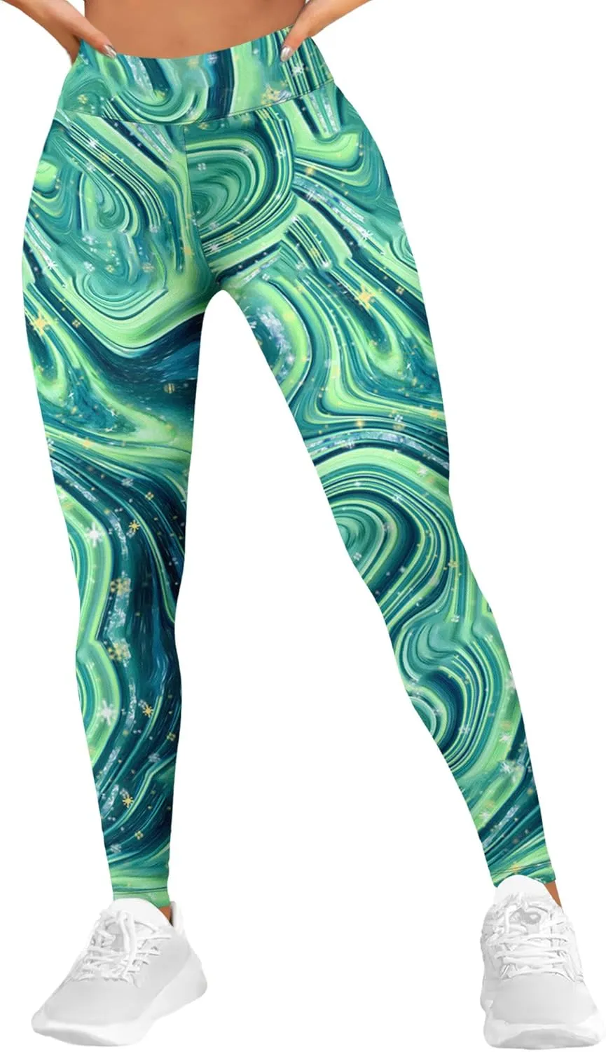 High Waisted Funny Printed Leggings for Women Womens Yoga Pants