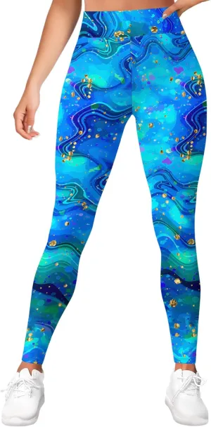 High Waisted Funny Printed Leggings for Women Womens Yoga Pants