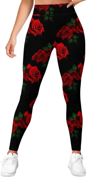 High Waisted Funny Printed Leggings for Women Womens Yoga Pants
