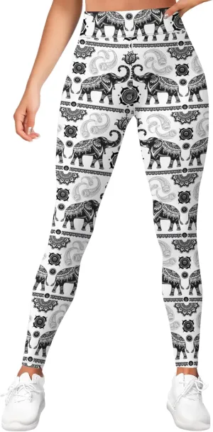 High Waisted Funny Printed Leggings for Women Womens Yoga Pants