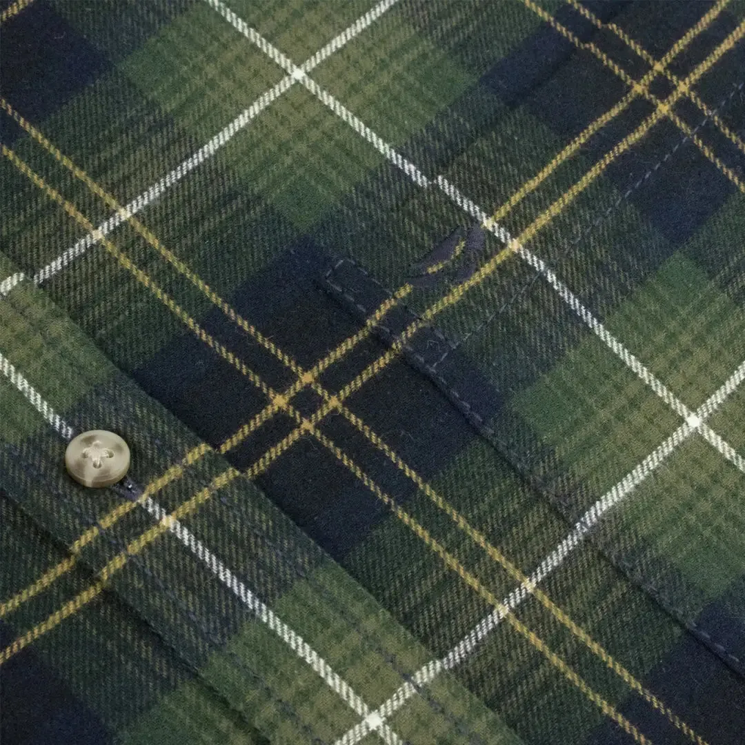 Hoggs of Fife Pitmedden Long Sleeve Flannel Check Shirt