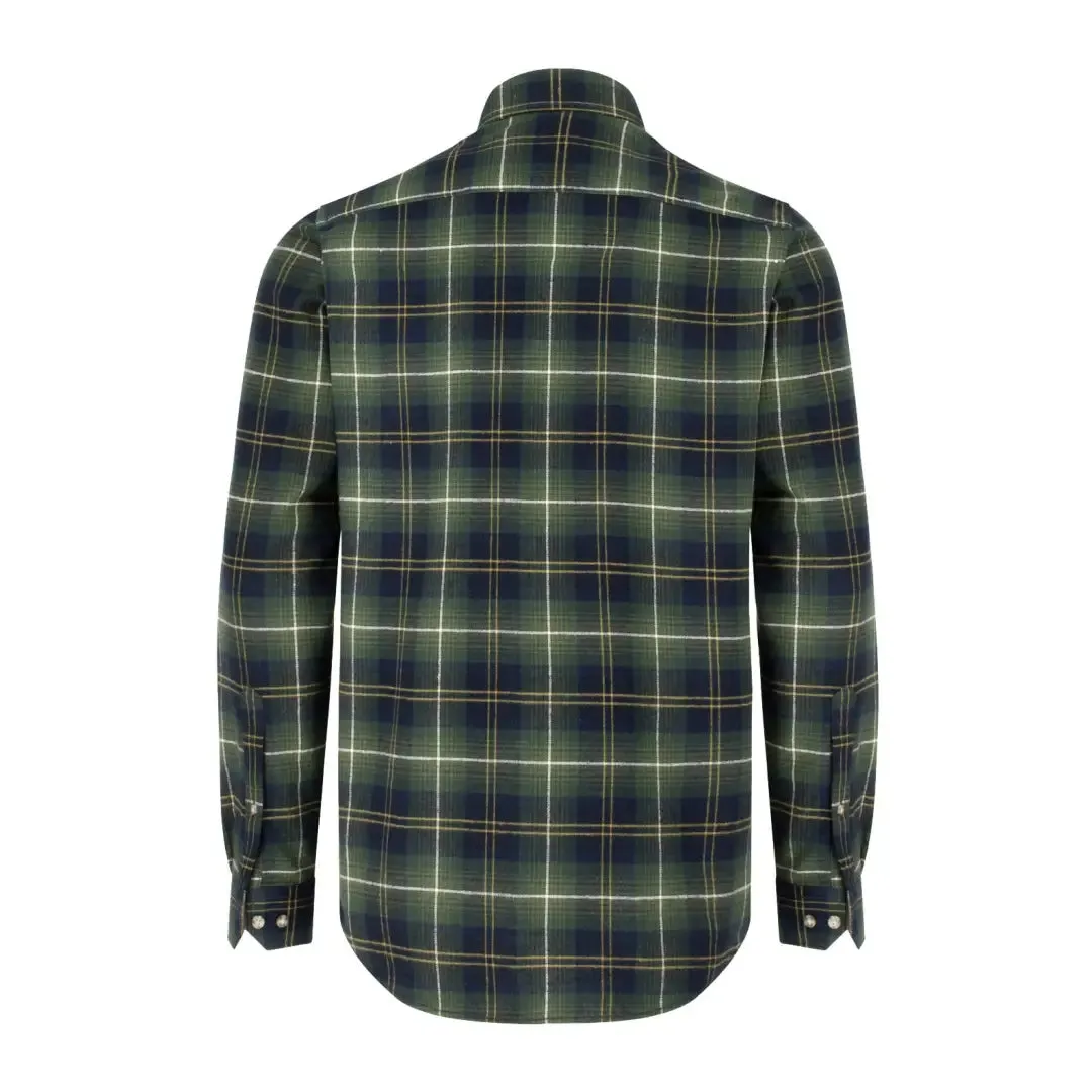 Hoggs of Fife Pitmedden Long Sleeve Flannel Check Shirt