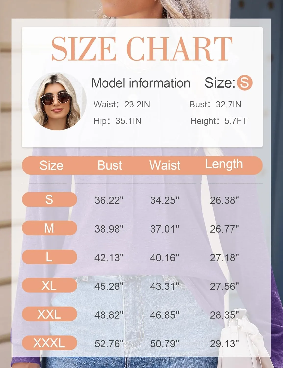 Kistore Womens Long Sleeve Tops Crew Neck Pleated Casual Dressy Blouses T Shirts Fall Clothes 2024