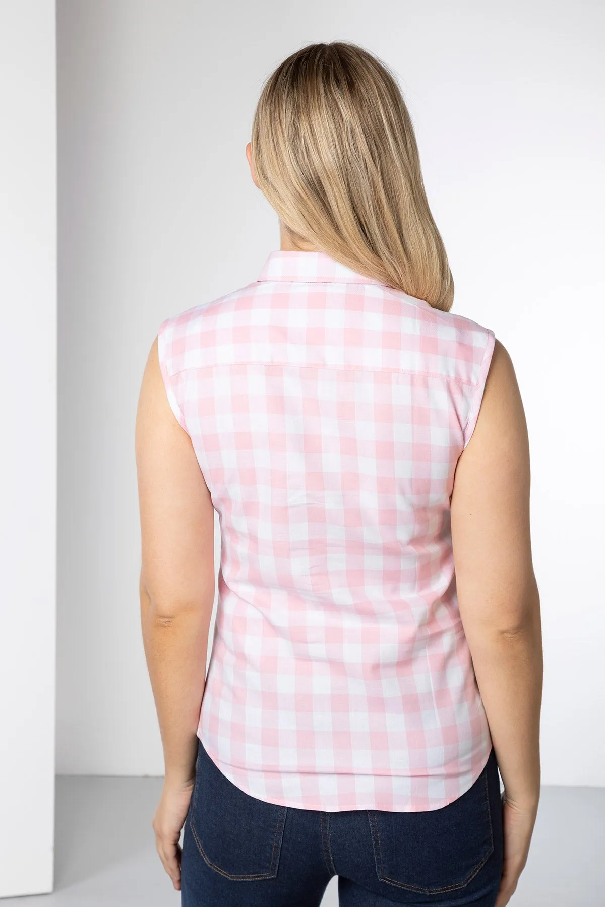 Ladies Hannah Sleeveless Country Shirt - Holly II