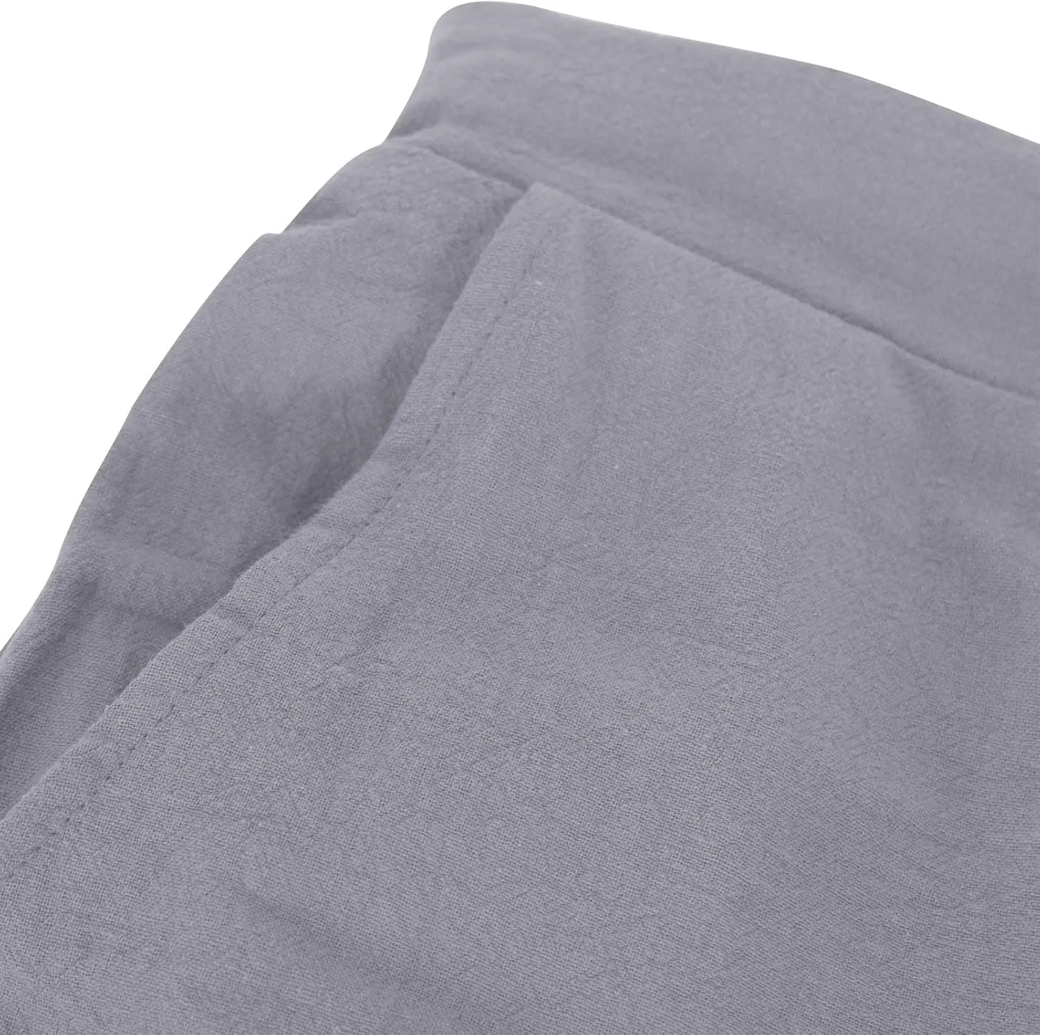 Linen Pants Women Summer Dressy Straight Wide Leg High Waisted Pants Casual Loose Plus Size Baggy Pants Trousers