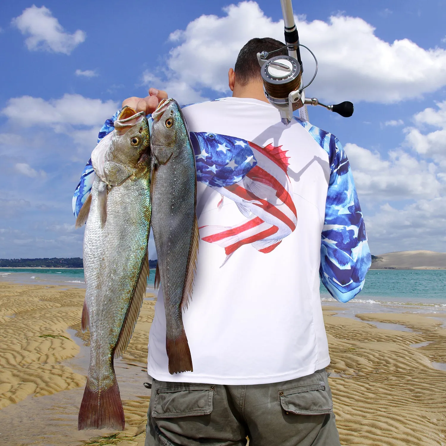 Long Sleeve Shirts UPF 50  (Bass)