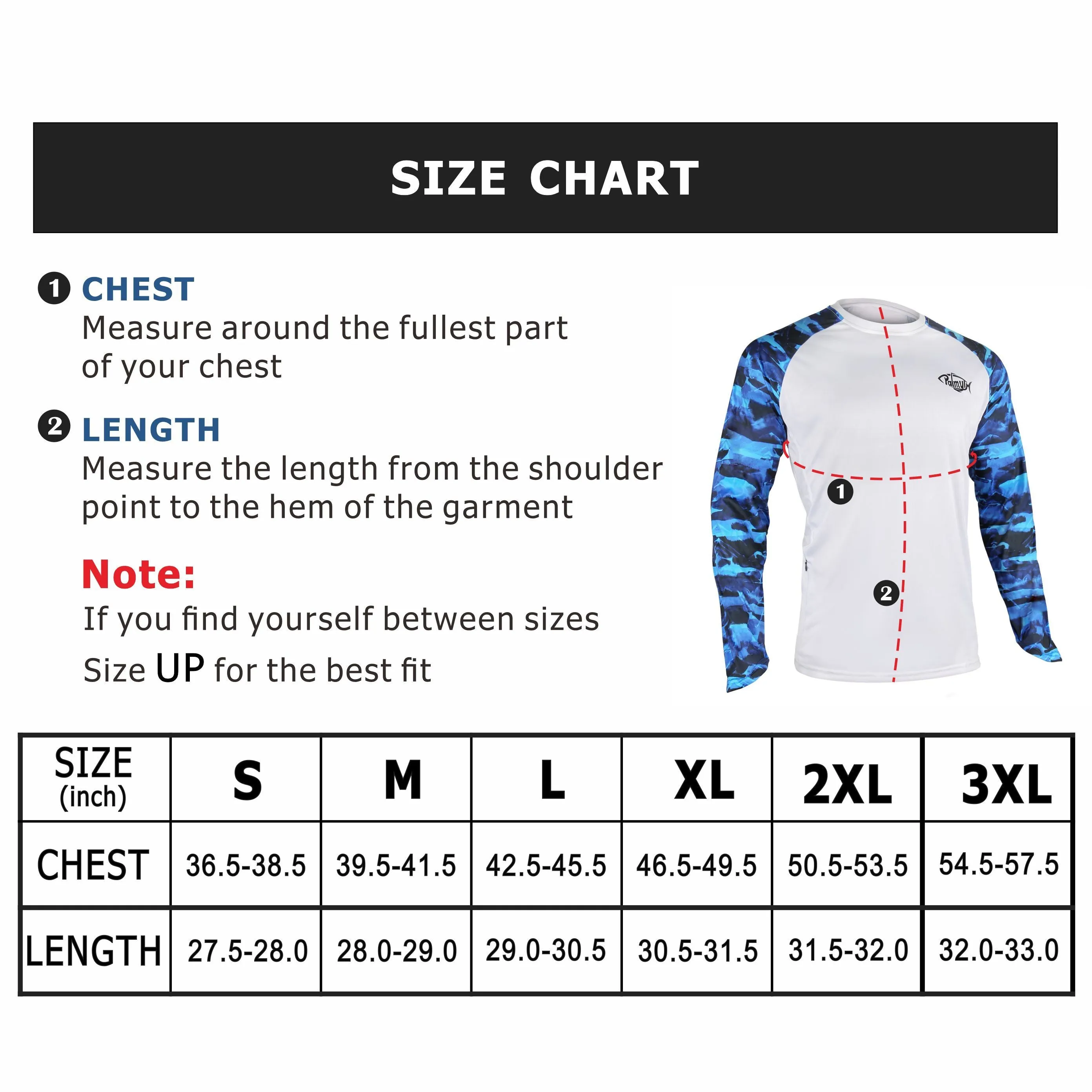 Long Sleeve Shirts UPF 50  (Bass)