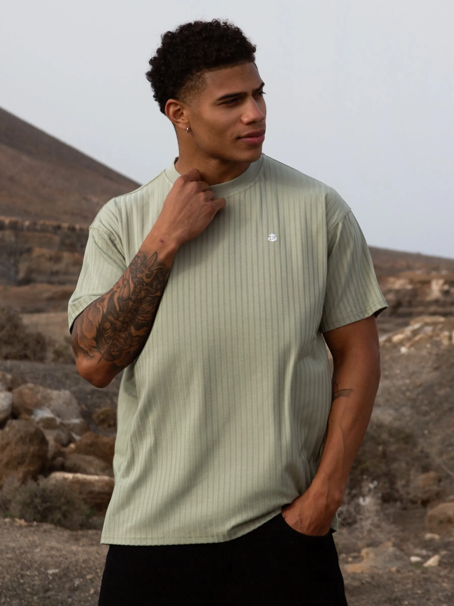 Mala Relaxed T-Shirt - Sage Green