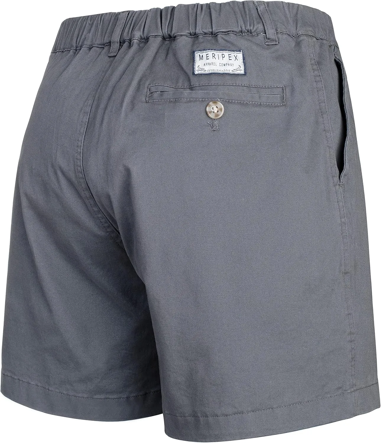 Men's 5.5" Inseam Elastic-Waist Short Shorts 4-Way Stretch